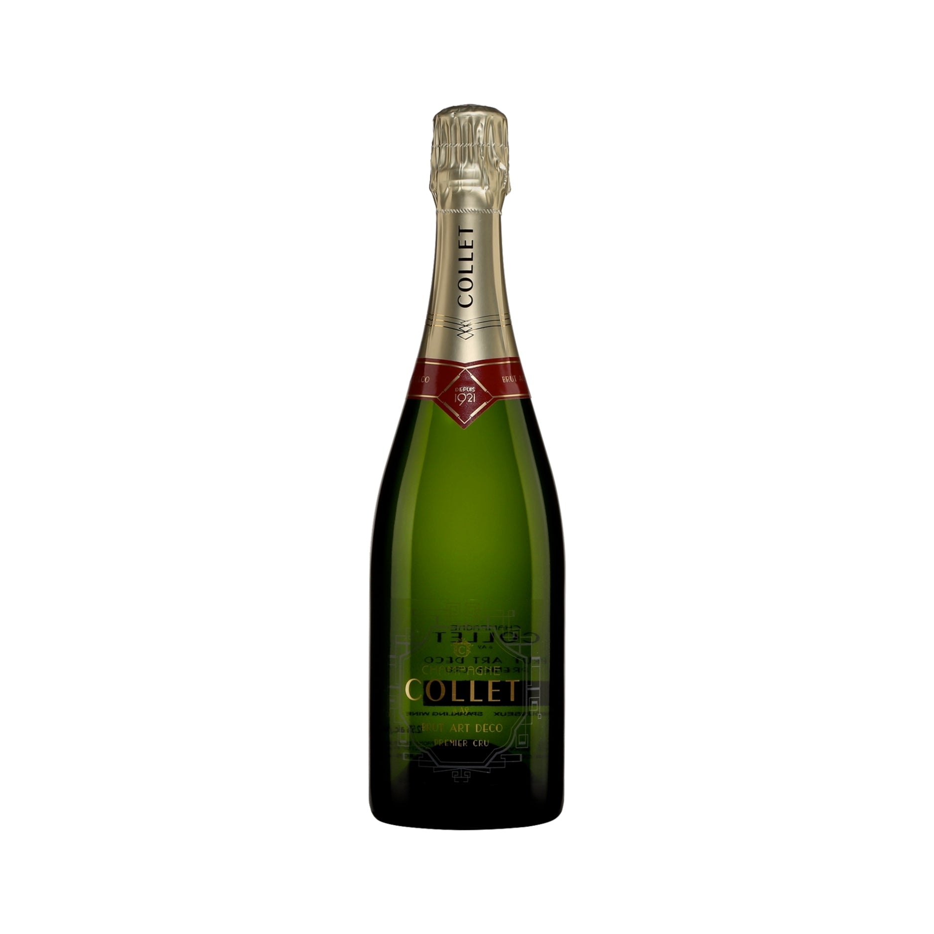 Collet Champagne Brut Art Deco Premier (case of 6)