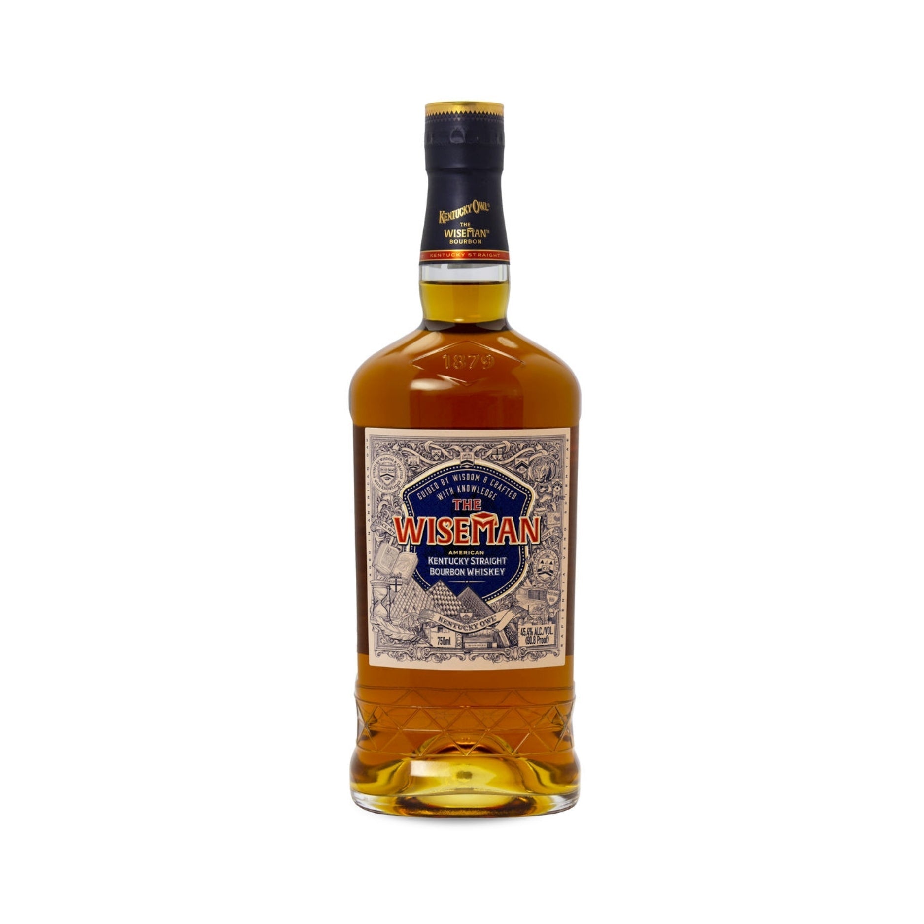 Kentucky Owl 'The Wiseman' Straight Bourbon Whiskey (case of 6)