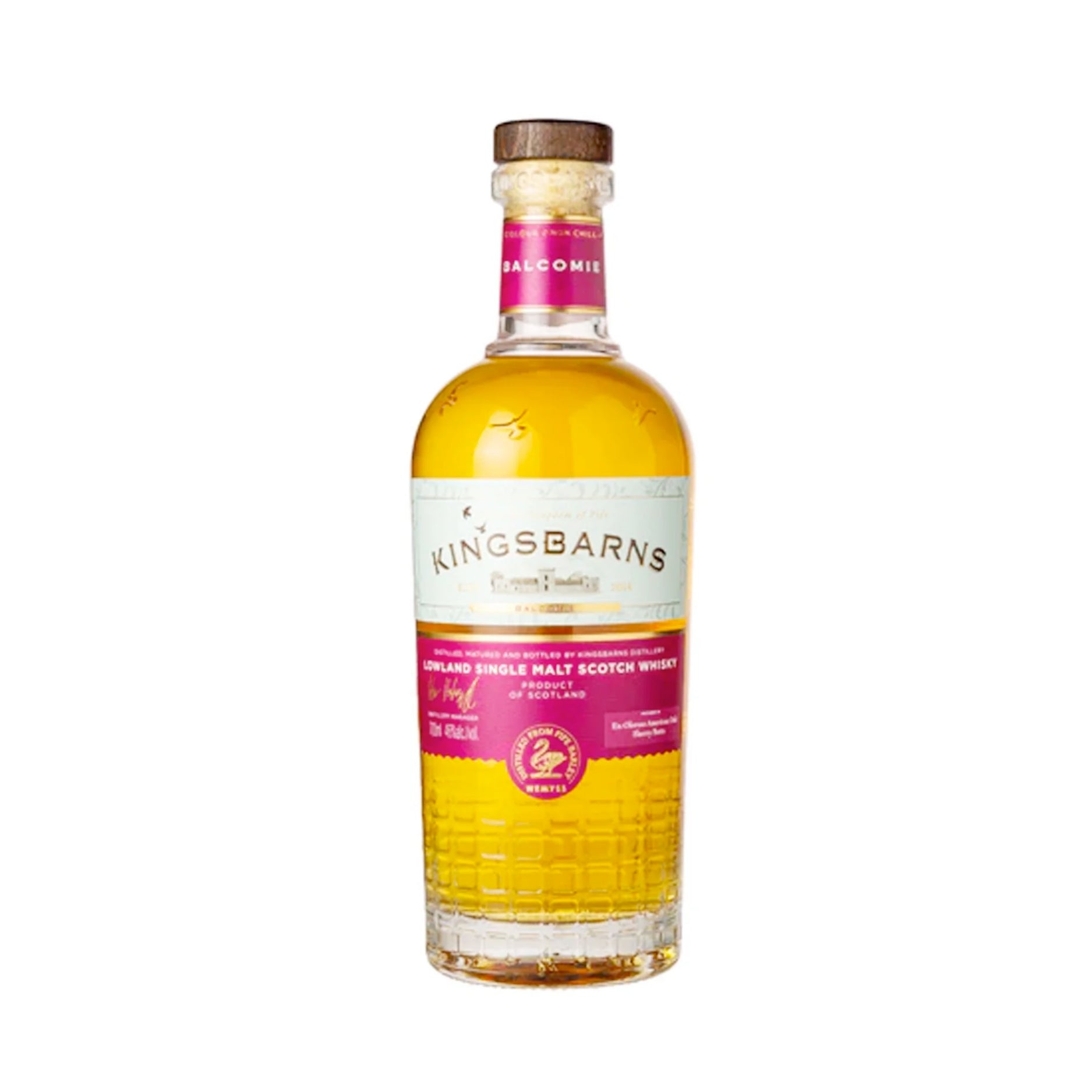 Kingsbarns 'Balcomie' Single Malt Scotch Whisky Lowlands (case of 6)