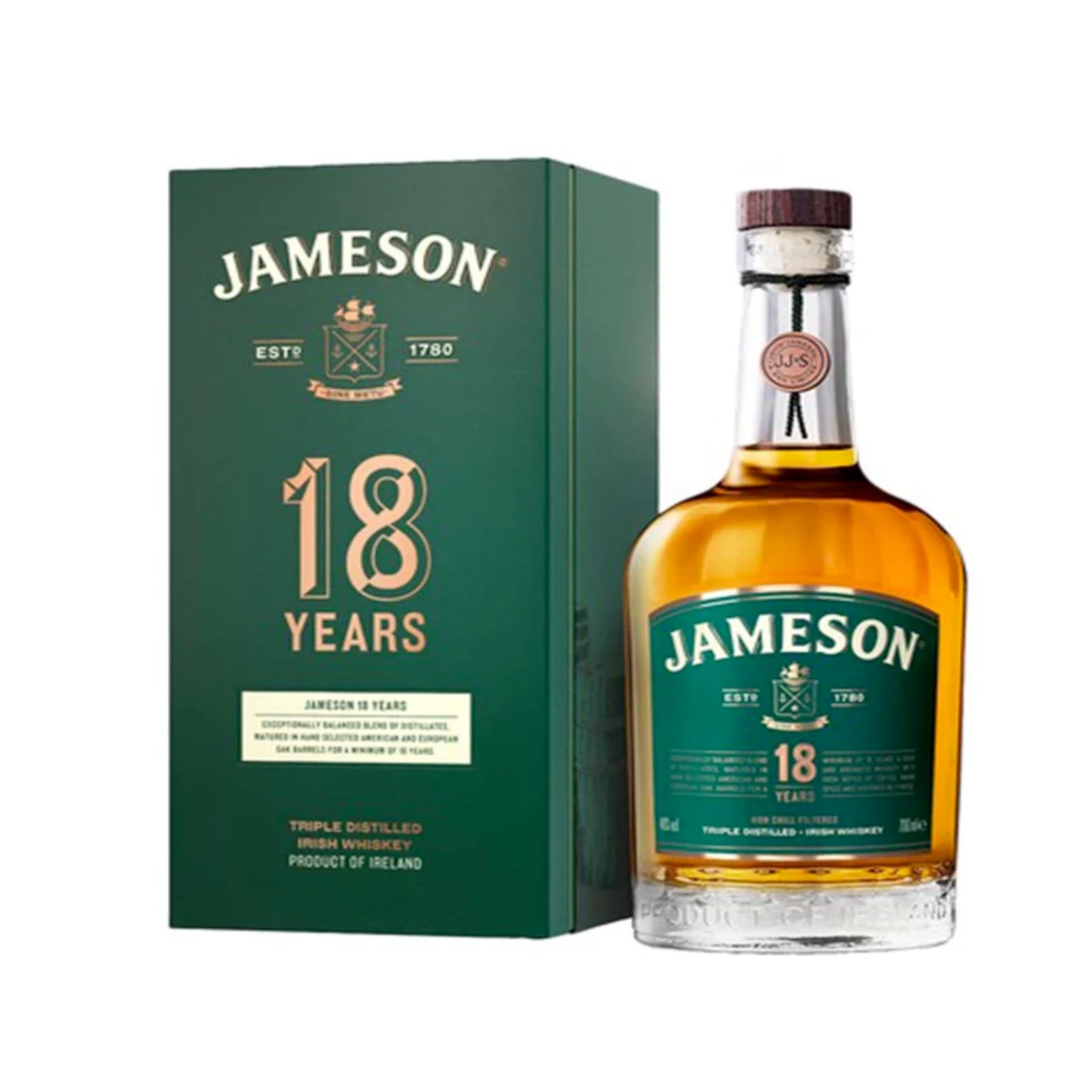 Jameson 18Yo Irish Whiskey 46% (case of 6)