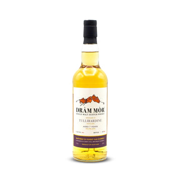 Dram Mor Tullibardine 7 Year Old Single Malt Scotch Whisky (case of 6)