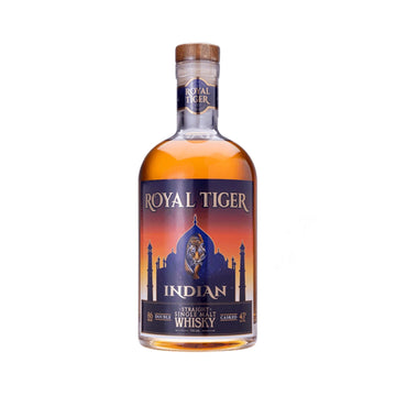 Royal Tiger Indian Straight Single Malt Whisky (case of 6)